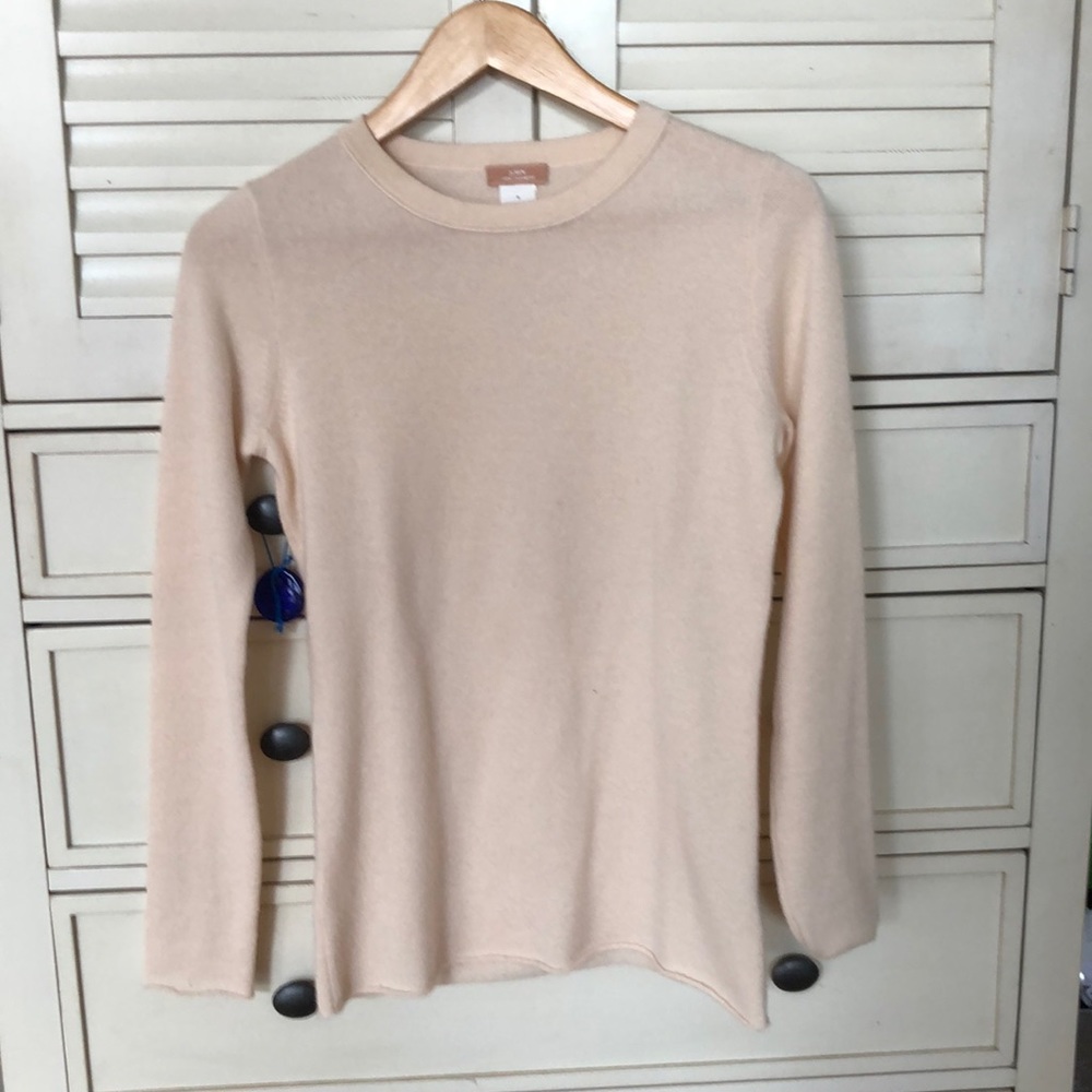Jcrew cashmere crew neck sweater